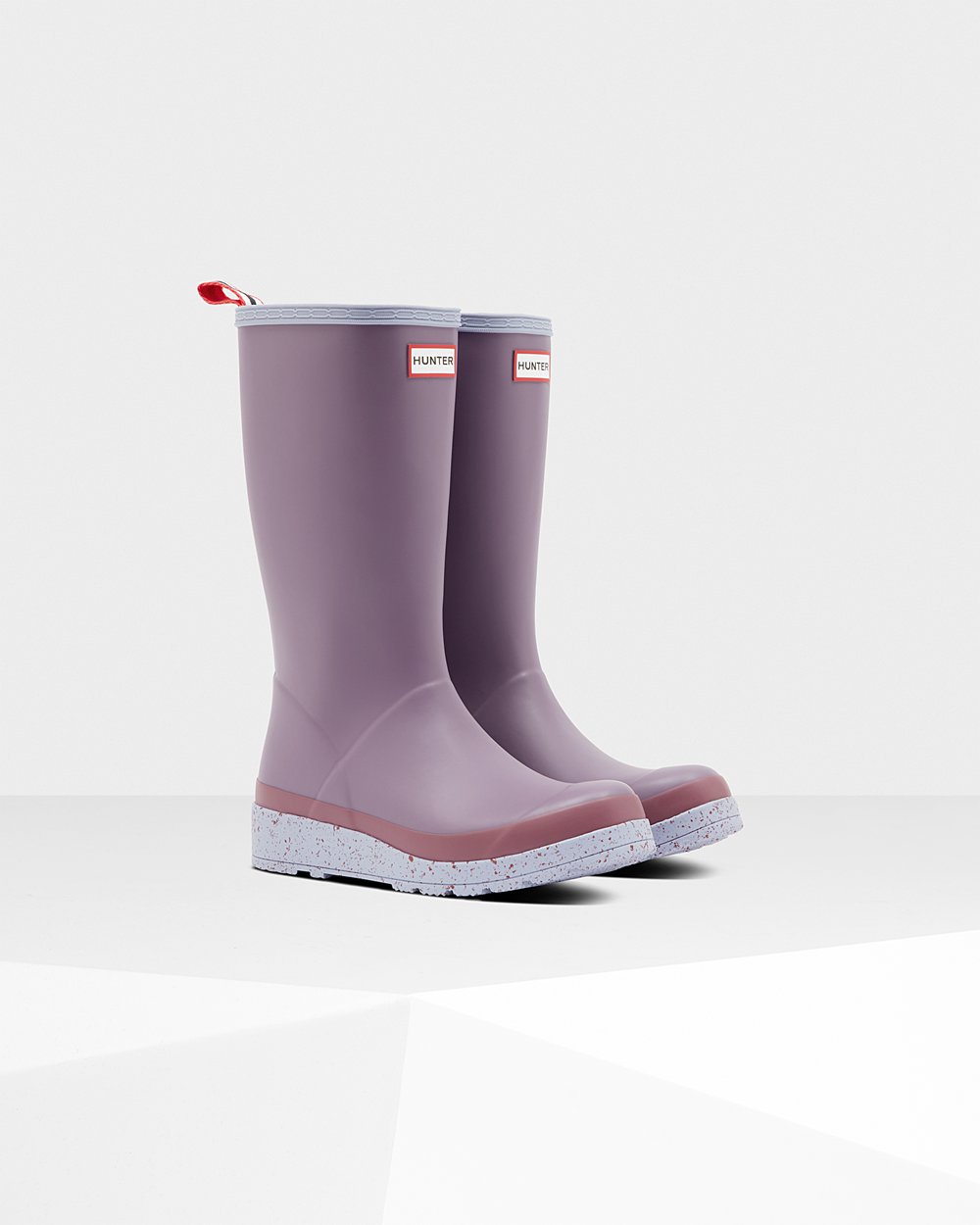 Botas Play Hunter Feminina Roxo - Original Tall Speckle Rain - 82JMBVCAK